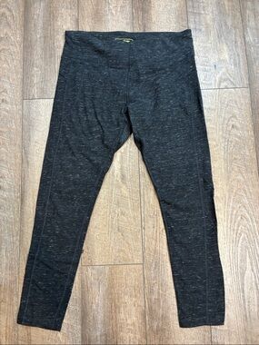 Propel Active Leggings Space Dye Black Large